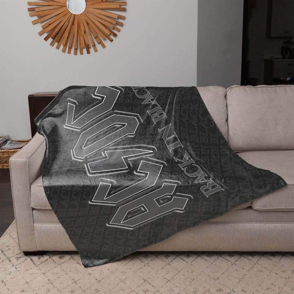 Rocksax AC/DC - Back In Black Couverture - Noir